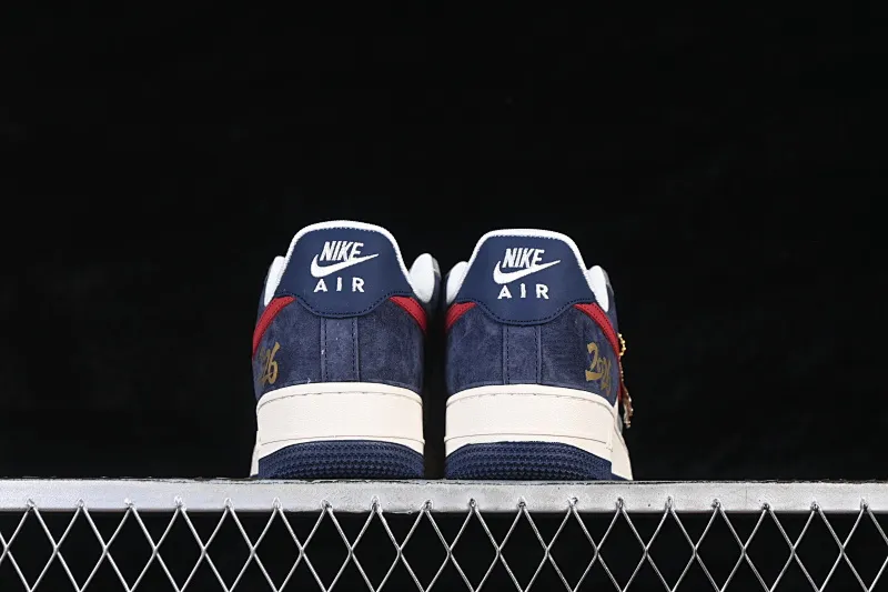 All Categories Nk Air Force 1 Air Force Series Nk Air Force 1 Low Air Force Low Nike Air Force 1'07 Low Red Navy Contrast Color Air Force One Low Casual Sneakers JP2026-153